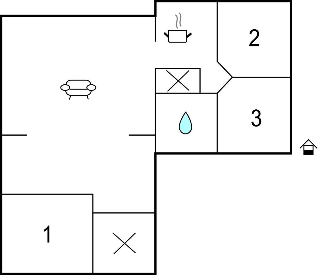 3 Bedroom Pet Friendly Home In Tzummarum المظهر الخارجي الصورة